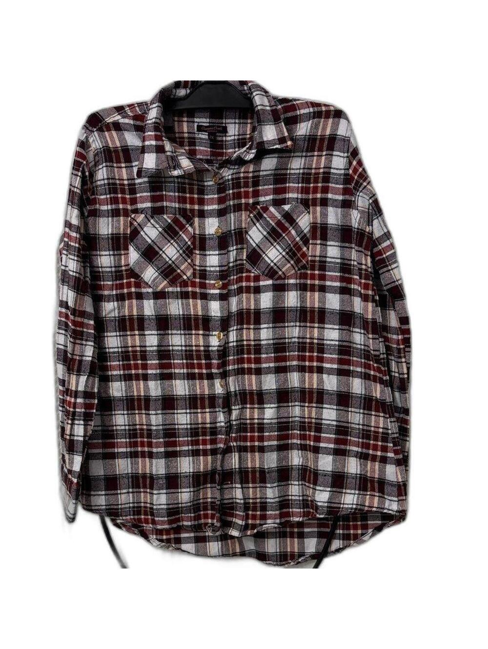 Canyon Creek plaid blouse